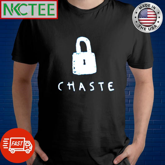 Awesome Locked chaste shirt Unisex T-shirt, Sweatshirt, Hoodie, Long Sleeve Tee - T-Shirt, Sweatshirt, Hoodie
