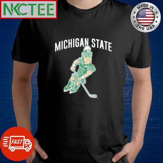 Awesome Michigan State Sparta hockey shirt Unisex T-shirt, Sweatshirt, Hoodie, Long Sleeve Tee - T-Shirt, Sweatshirt, Hoodie