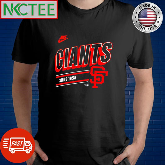 Awesome San Francisco Giants since 1958 SF shirt Unisex T-shirt, Sweatshirt, Hoodie, Long Sleeve Tee - T-Shirt, Sweatshirt, Hoodie