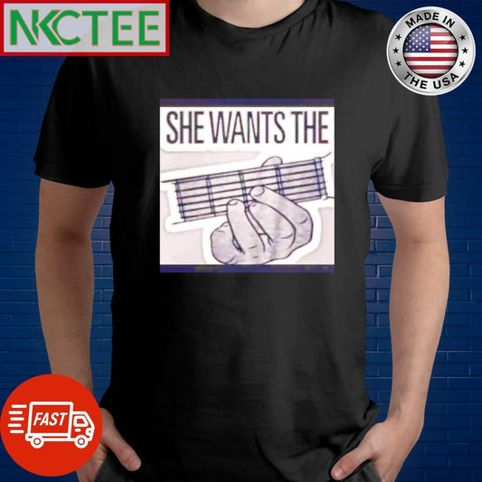 Awesome She wants the D guitar shirt Unisex T-shirt, Sweatshirt, Hoodie, Long Sleeve Tee - T-Shirt, Sweatshirt, Hoodie