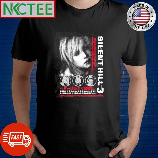 Awesome Silent Hill 3 shirt Unisex T-shirt, Sweatshirt, Hoodie, Long Sleeve Tee - T-Shirt, Sweatshirt, Hoodie