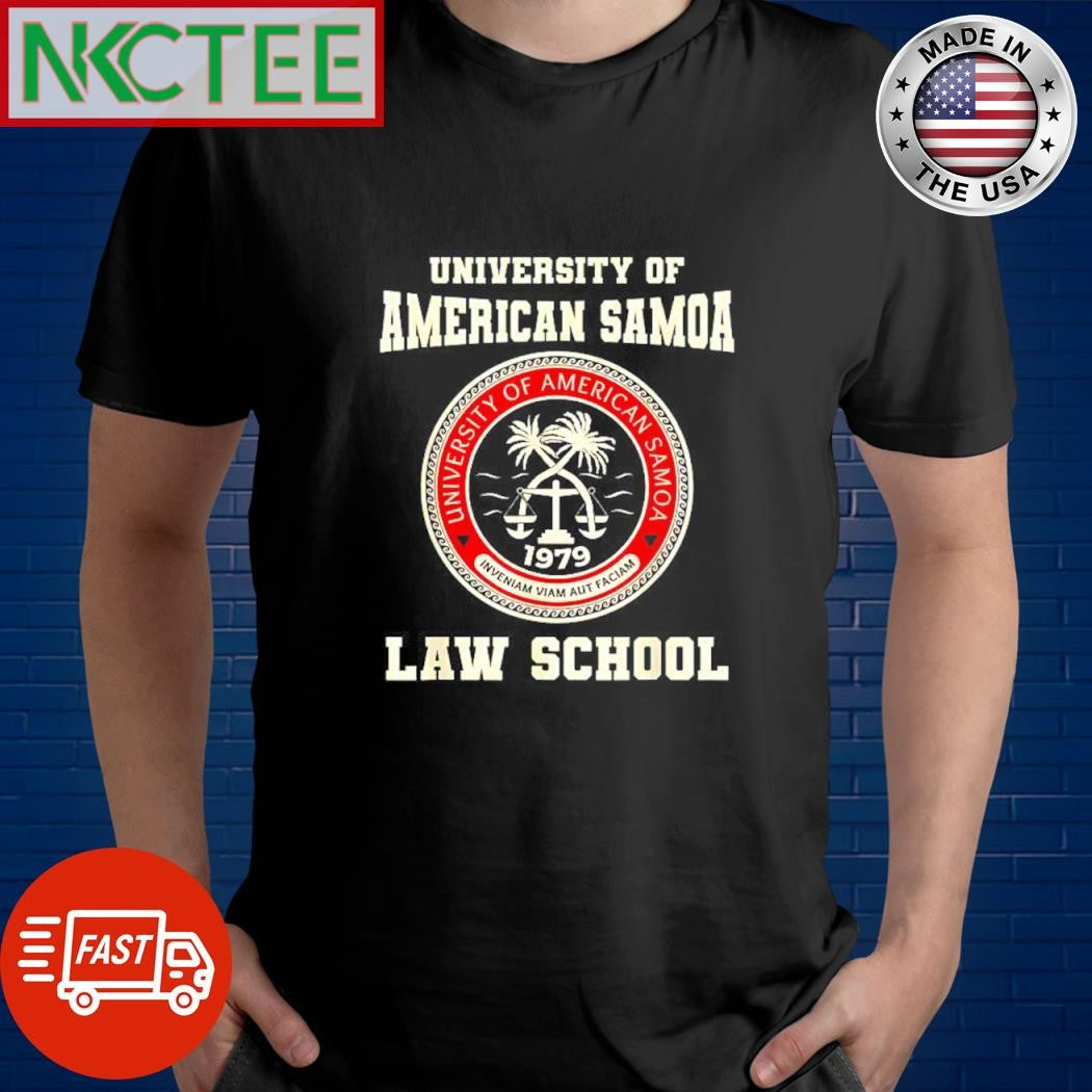 Awesome University Of American Samoa 1979 Inveniam viam aut faciam Law school shirt Unisex T-shirt, Sweatshirt, Hoodie, Long Sleeve Tee - T-Shirt, Sweatshirt, Hoodie