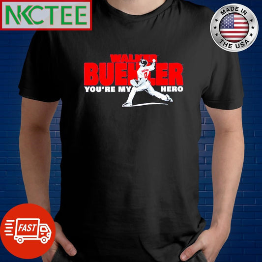 Awesome Walker Buehler You’re My Hero Boston throwing ball shirt Unisex T-shirt, Sweatshirt, Hoodie, Long Sleeve Tee - T-Shirt, Sweatshirt, Hoodie