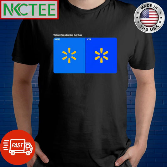 Awesome Walmart has rebranded their logo shirt Unisex T-shirt, Sweatshirt, Hoodie, Long Sleeve Tee - T-Shirt, Sweatshirt, Hoodie