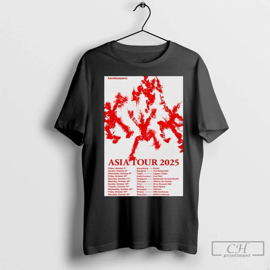 Ayano Kaneko Asia Tour 2025 Long Sleve T Shirts Unisex T-shirt, Sweatshirt, Hoodie, Long Sleeve Tee - T-Shirt, Sweatshirt, Hoodie