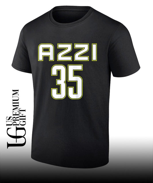 Azzi Fudd 35 Dallas Wings WNBA shirt Unisex T-shirt, Sweatshirt, Hoodie, Long Sleeve Tee - T-Shirt, Sweatshirt, Hoodie