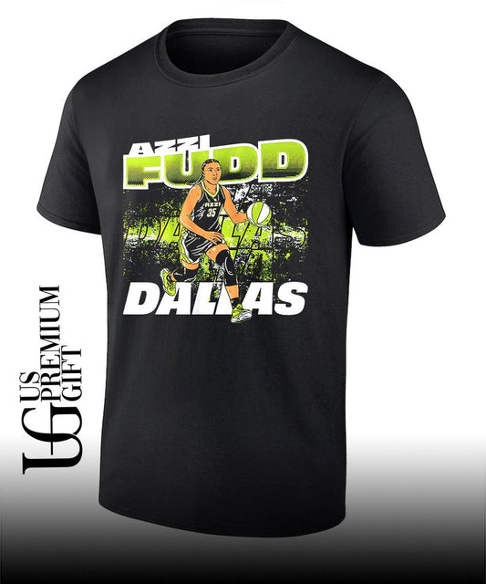 Azzi Fudd Dallas Wings WNBA street ball shirt Unisex T-shirt, Sweatshirt, Hoodie, Long Sleeve Tee - T-Shirt, Sweatshirt, Hoodie