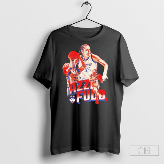 Azzi Fudd Uconn Huskies 35 Wnba Graphic Shirt Tee Unisex T-shirt, Sweatshirt, Hoodie, Long Sleeve Tee - T-Shirt, Sweatshirt, Hoodie