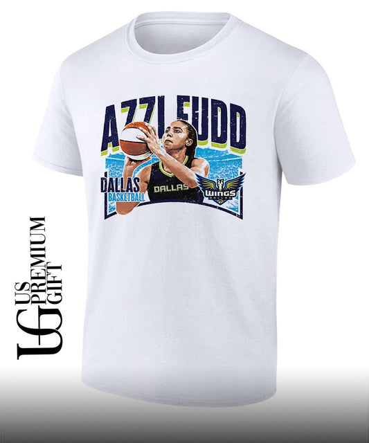 Azzi Fudd player Dallas Wings WNBA shirt Unisex T-shirt, Sweatshirt, Hoodie, Long Sleeve Tee - T-Shirt, Sweatshirt, Hoodie