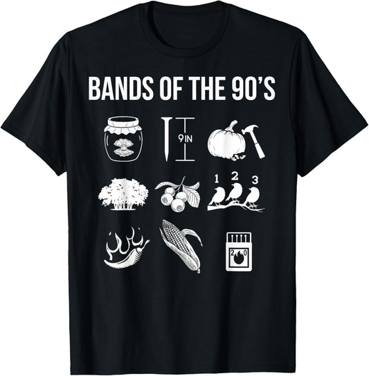 1990S Bands Music 90S Music Long Sleeve Elegant Merch
