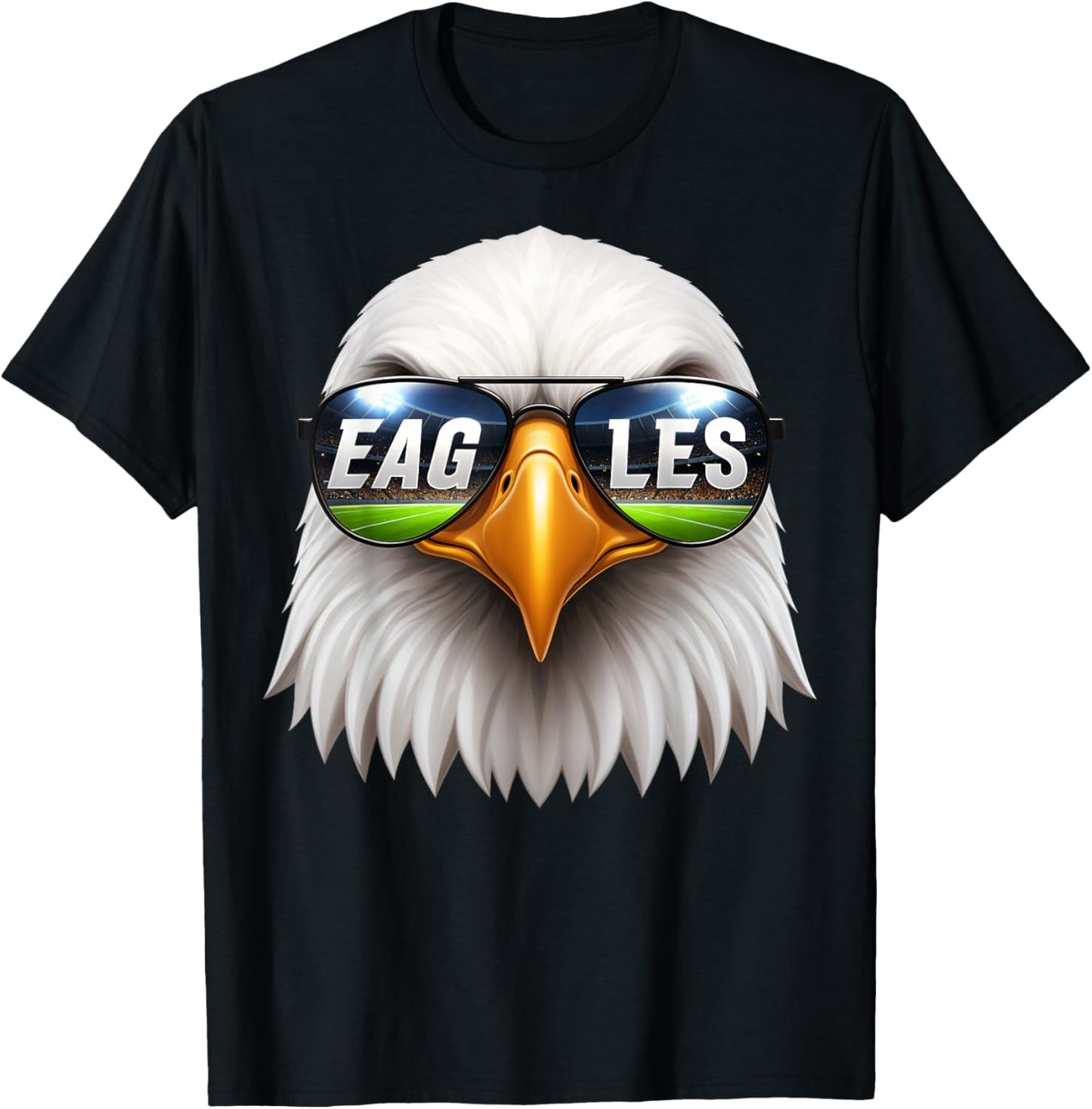 Bald Eagle Sunglasses Eagle Shirt Retro Fashion