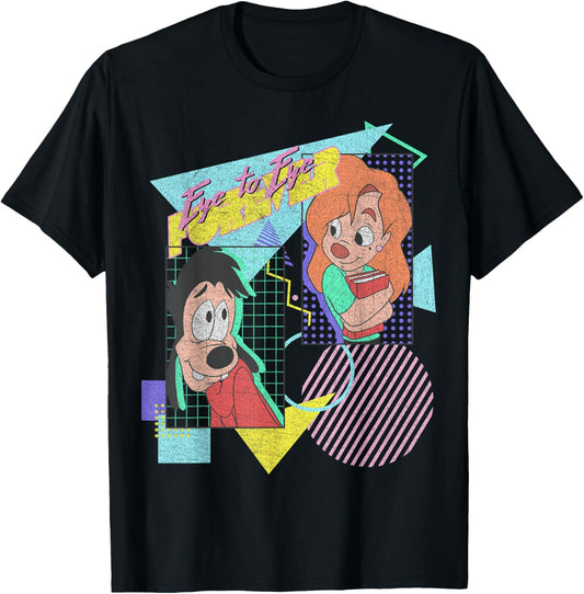 A Goofy Movie Max & Roxanne Eye to Eye Forever T-Shirt Unisex T-shirt, Sweatshirt, Hoodie, Long Sleeve Tee - T-Shirt, Sweatshirt, Hoodie