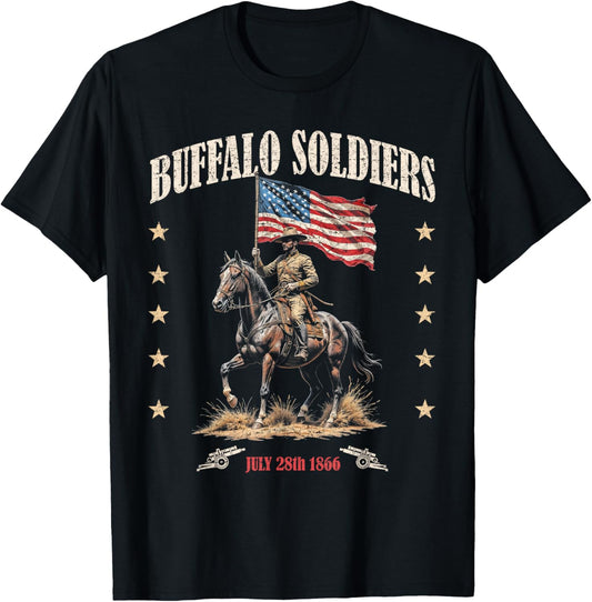 Buffalo Soldiers African American Buffalo Black Culture Long Sleeve