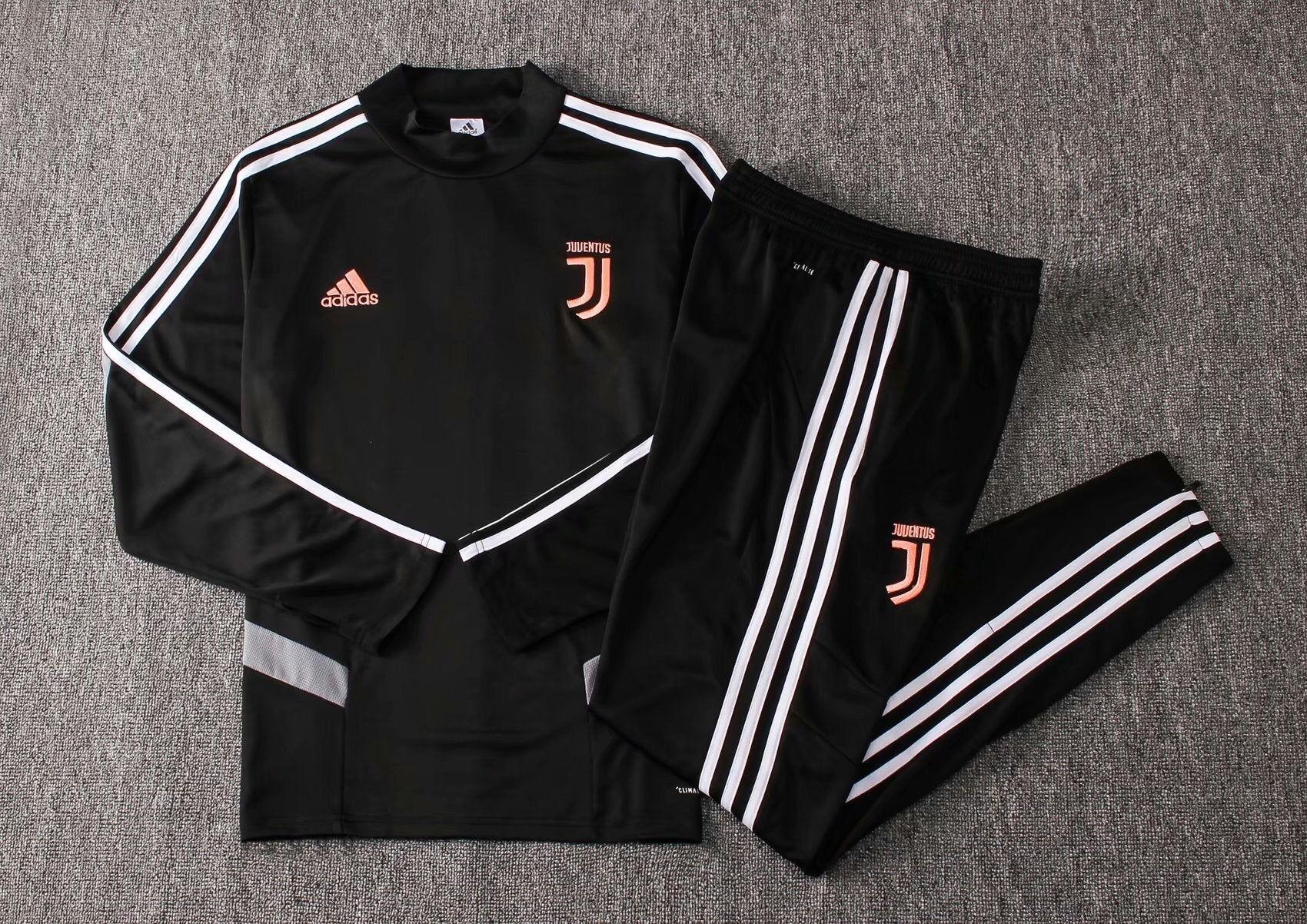 B304# 1920 Collar Black Soccer Jersey sports jersey product view 1