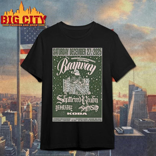 BAYWAY Event Lakewood NJ On Dec 27 2025 Poster shirt Unisex T-shirt, Sweatshirt, Hoodie, Long Sleeve Tee - T-Shirt, Sweatshirt, Hoodie