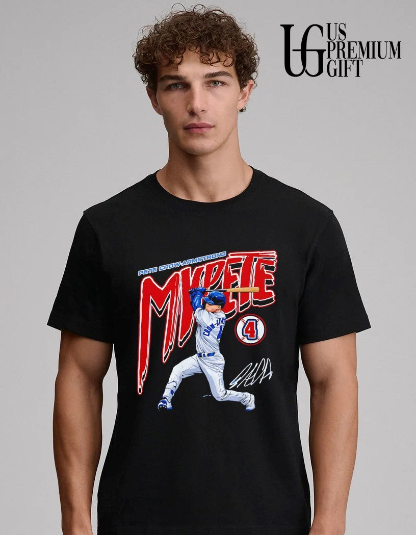 MVPete Pete Crow-Armstrong Chicago Cubs baseball - Adult & Kids T-Shirts, Sweatshirts & Hoodies apparel design preview 4