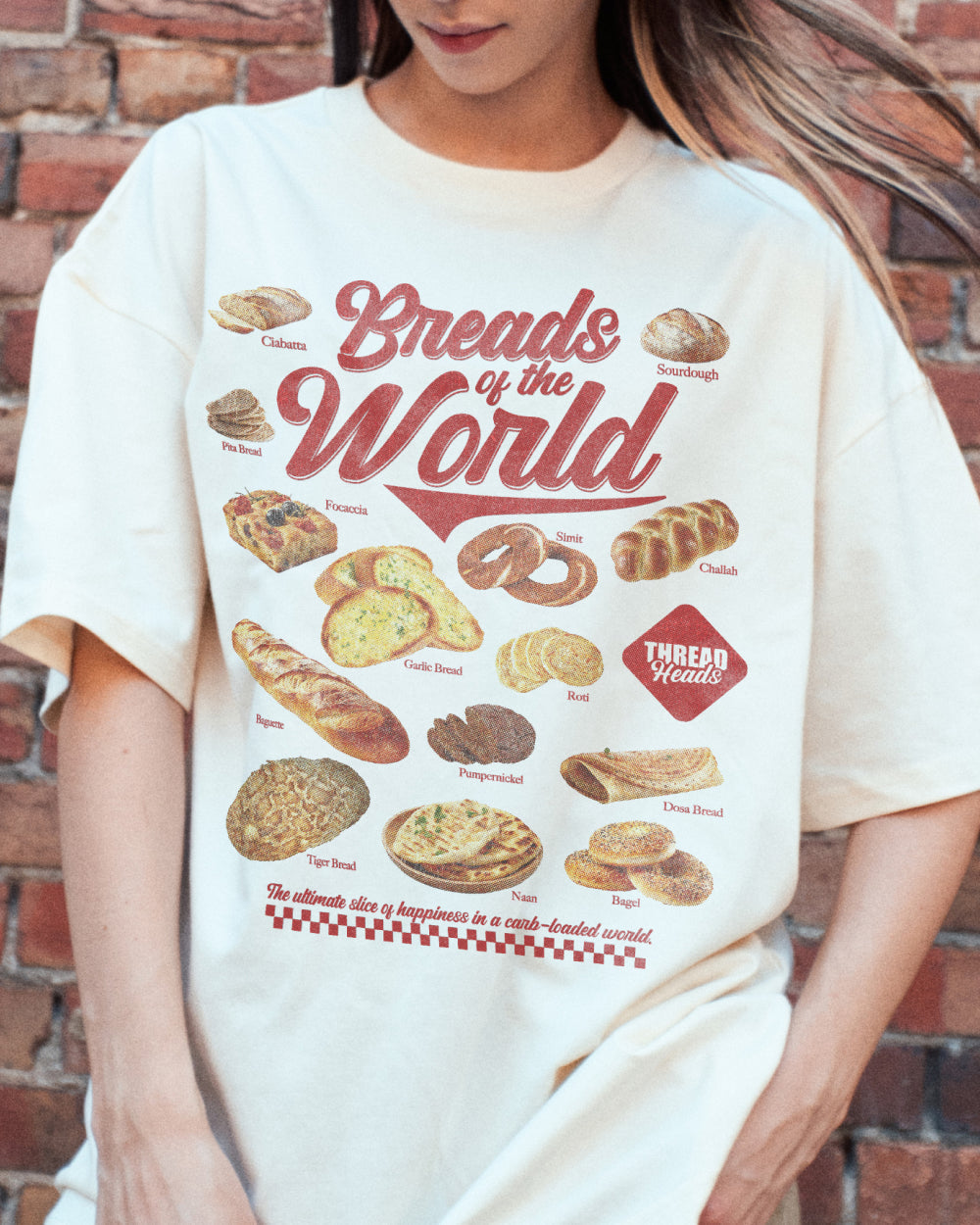 Breads of the World T-Shirt Unisex T-shirt, Sweatshirt, Hoodie, Long Sleeve Tee - T-Shirt, Sweatshirt, Hoodie