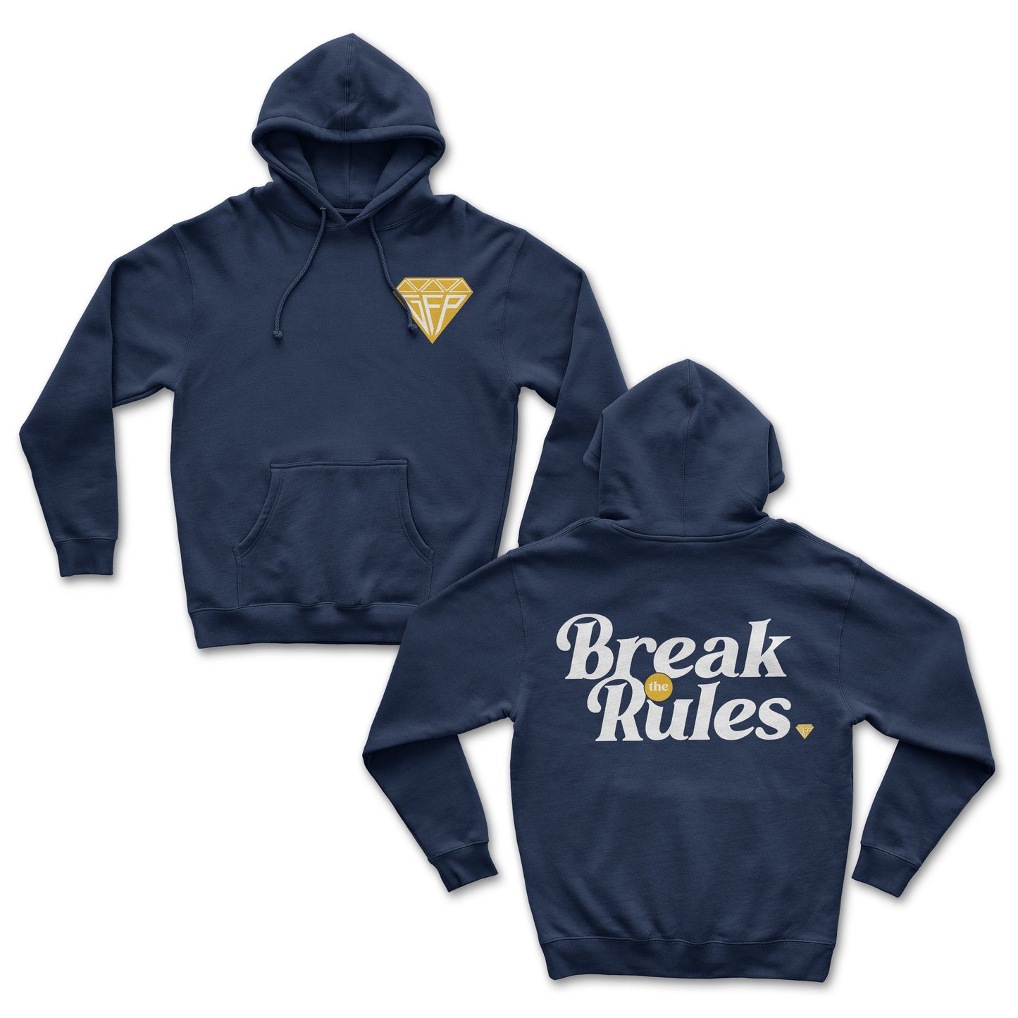 BREAK RULES HOODIE - T-Shirt, Sweatshirt, Hoodie