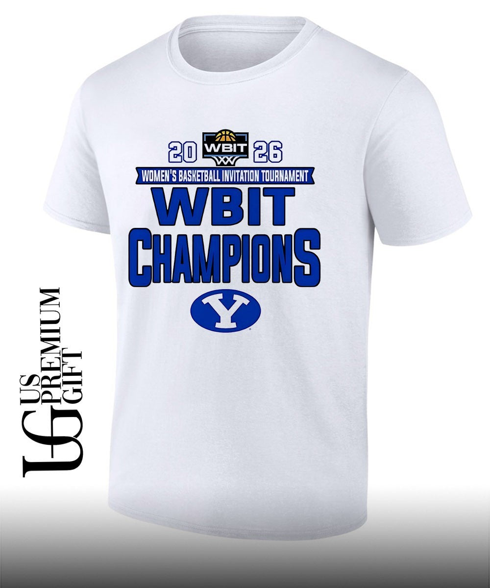 BYU Cougars 2026 WBIT Womens Basketball Invitation Tournament Champions Locker Room shirt - T-Shirt, Sweatshirt, Hoodie