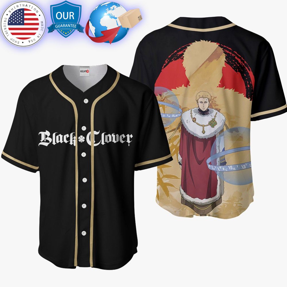 HOT Black Clover Julius Nova Chrono Baseball Jersey baseball jersey product view 1
