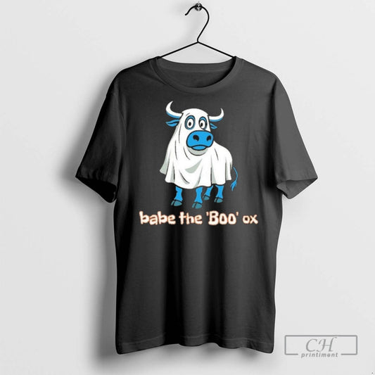 Babe The Boo Ox Minnesota Vikings T Shirts Unisex T-shirt, Sweatshirt, Hoodie, Long Sleeve Tee - T-Shirt, Sweatshirt, Hoodie