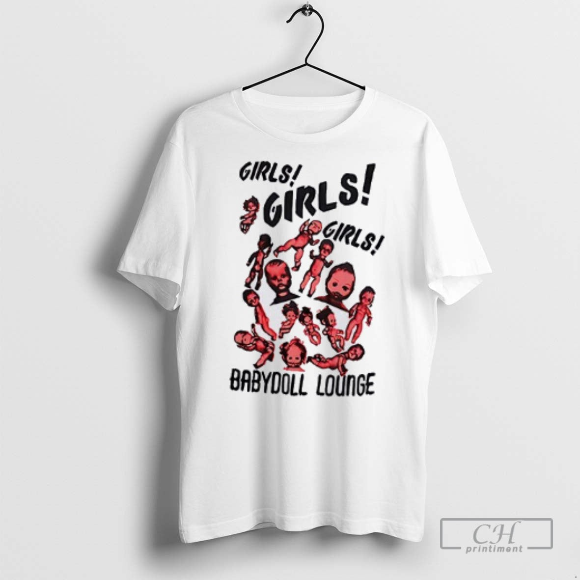 Baby Doll Lounge Girls Girls 1980s T Shirts Unisex T-shirt, Sweatshirt, Hoodie, Long Sleeve Tee - T-Shirt, Sweatshirt, Hoodie