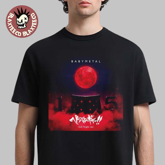 Babymetal Headbanger 15th Night Ver CD Cover Art T-Shirt Unisex T-shirt, Sweatshirt, Hoodie, Long Sleeve Tee - T-Shirt, Sweatshirt, Hoodie