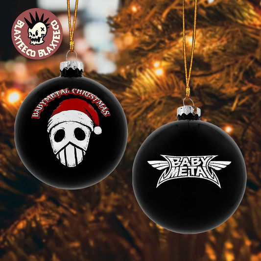 Babymetal Holiday Merch 2025 Signature Logo Christmas Tree Decorations Ornament Unisex T-shirt, Sweatshirt, Hoodie, Long Sleeve Tee - T-Shirt, Sweatshirt, Hoodie