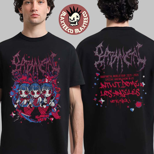 Babymetal Los Angeles 2025 Pop Up Shop Tee At Intuit Dome On November 1 2025 KxAxWxAxIxI T-Shirt - T-Shirt, Sweatshirt, Hoodie