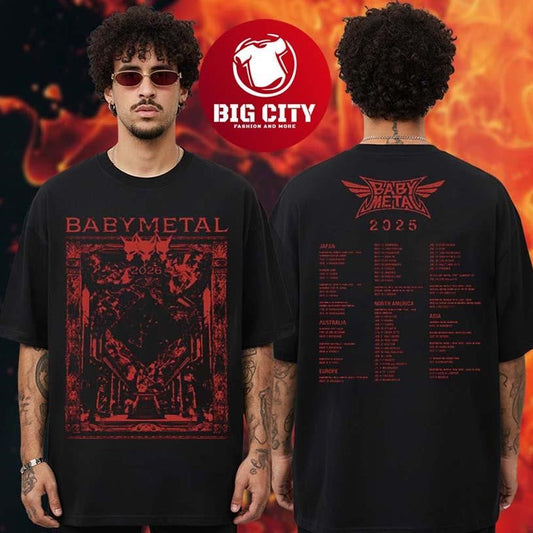 Babymetal The One Tee 2026 Two Sided Shirt Unisex T-shirt, Sweatshirt, Hoodie, Long Sleeve Tee - T-Shirt, Sweatshirt, Hoodie