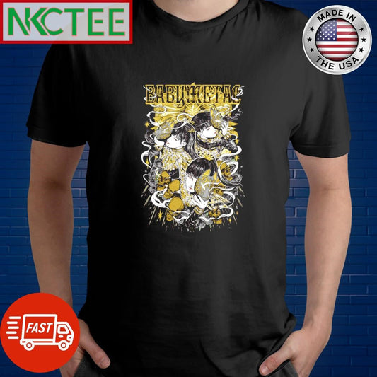 Babymetal fox girl graphic shirt Unisex T-shirt, Sweatshirt, Hoodie, Long Sleeve Tee - T-Shirt, Sweatshirt, Hoodie