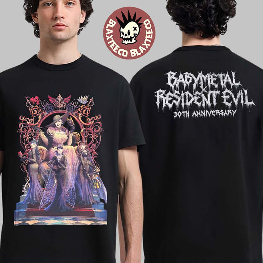 Babymetal x Resident Evil 30th Anniversary Merch The Ladies T-Shirt Unisex T-shirt, Sweatshirt, Hoodie, Long Sleeve Tee - T-Shirt, Sweatshirt, Hoodie