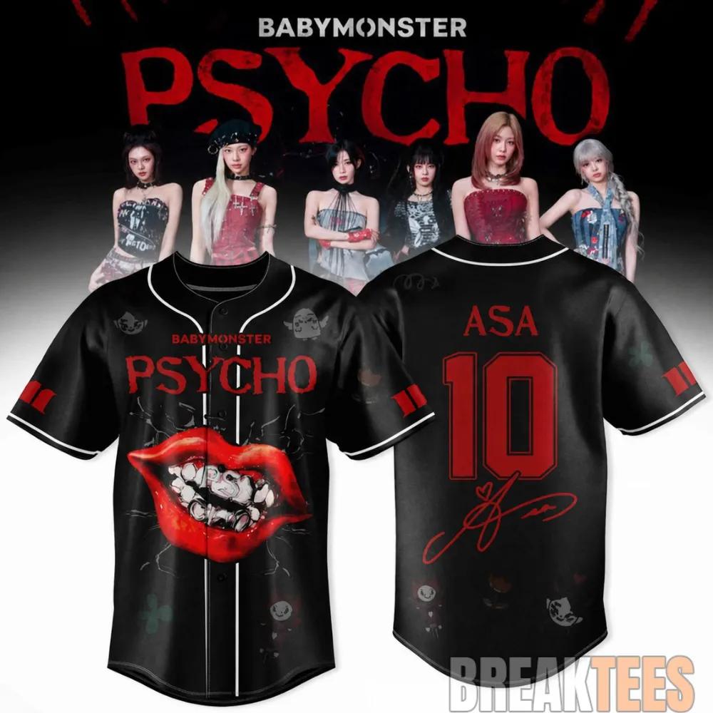 Babymonster Psycho Asa 2025 Jersey sports jersey product view 1