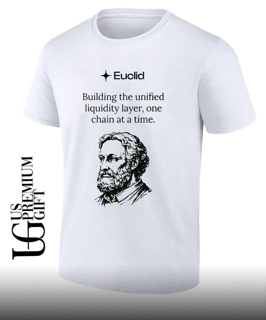 Back Euclid Building The Unified Liquidity Layer One Chain at a Time shirt Unisex T-shirt, Sweatshirt, Hoodie, Long Sleeve Tee - T-Shirt, Sweatshirt, Hoodie