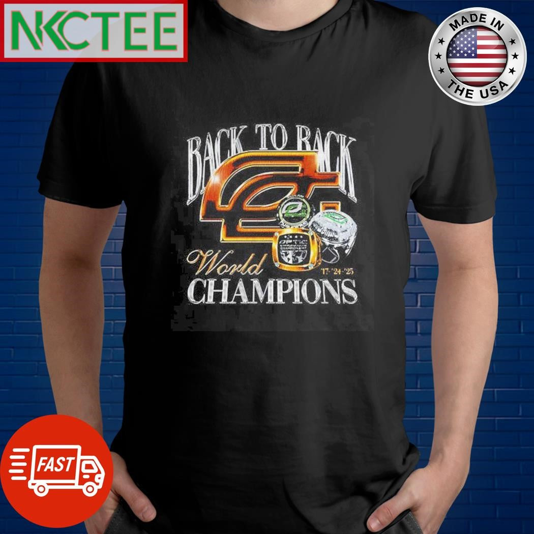 Back to back world champions 17-24-25 shirt Unisex T-shirt, Sweatshirt, Hoodie, Long Sleeve Tee - T-Shirt, Sweatshirt, Hoodie
