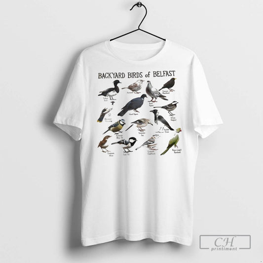 Backyard Bird Of Belfast T Shirts Unisex T-shirt, Sweatshirt, Hoodie, Long Sleeve Tee - T-Shirt, Sweatshirt, Hoodie