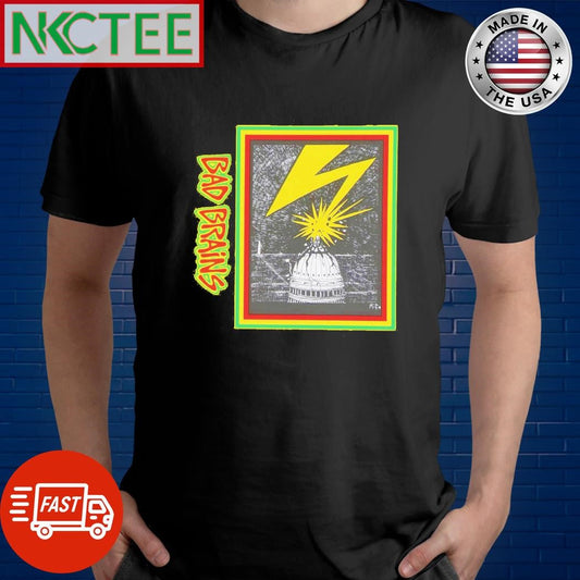 Bad Brains thunder bolt shirt Unisex T-shirt, Sweatshirt, Hoodie, Long Sleeve Tee - T-Shirt, Sweatshirt, Hoodie