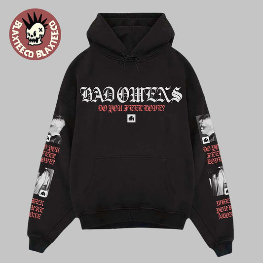 Bad Omens Do You Feel Love North America Tour 2026 Merch Hoodie Unisex T-shirt, Sweatshirt, Hoodie, Long Sleeve Tee - T-Shirt, Sweatshirt, Hoodie