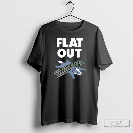 Badgers Flat Out Ornament Unisex T-shirt, Sweatshirt, Hoodie, Long Sleeve Tee - T-Shirt, Sweatshirt, Hoodie