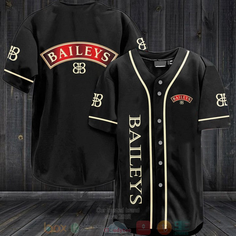 Baileys whisky Baseball shirt baseball jersey product view 1