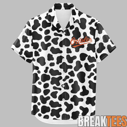 Baltimore Orioles Happy Cow Appreciation Day Hawaii Shirt Unisex T-shirt, Sweatshirt, Hoodie, Long Sleeve Tee - T-Shirt, Sweatshirt, Hoodie