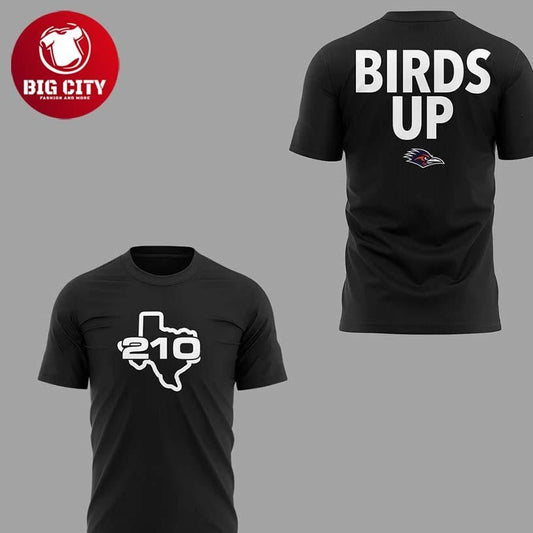 Baltimore Ravens 210 Birds Up Two Sided Shirt Unisex T-shirt, Sweatshirt, Hoodie, Long Sleeve Tee - T-Shirt, Sweatshirt, Hoodie