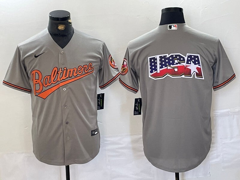 Baltimore Orioles Fan Edition Style 9 Baseball Jersey baseball jersey product view 1