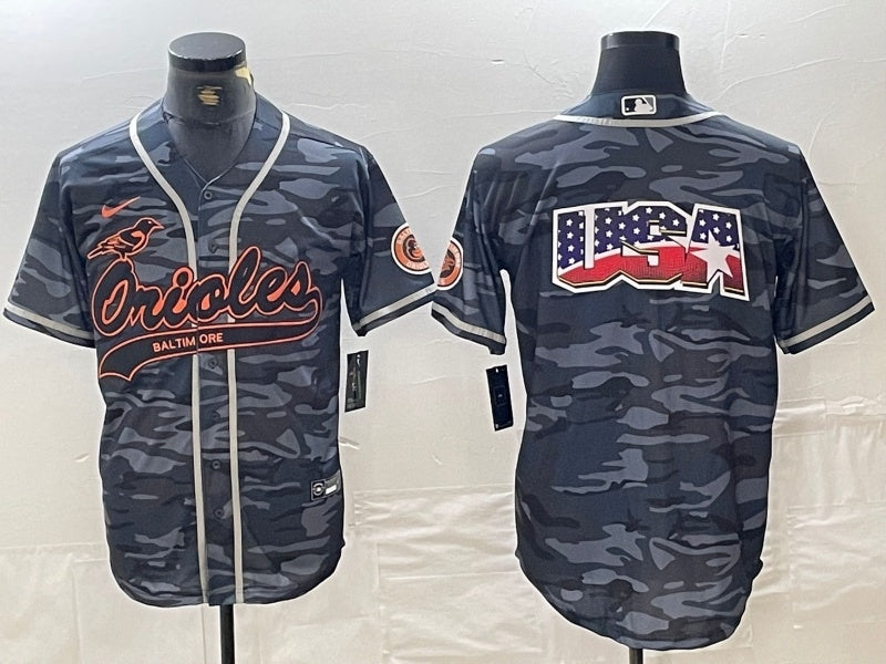 Baltimore Orioles Orioles Collaboration Style 14 Baseball Jersey baseball jersey product view 1