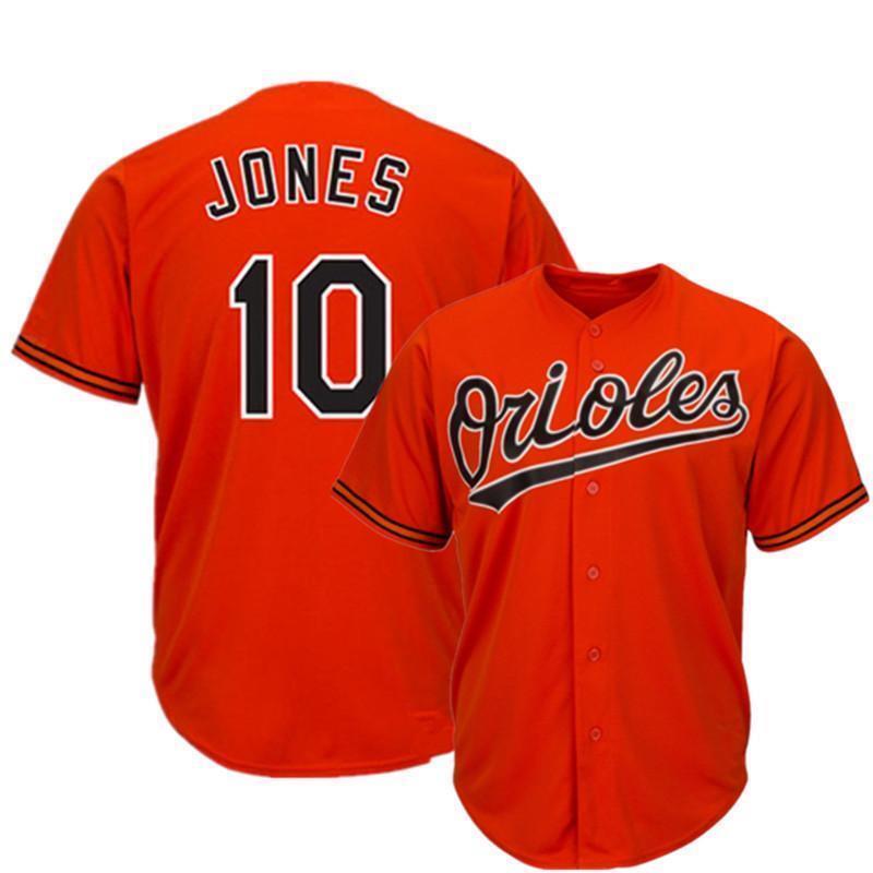 Baltimore Orioles #10 Style 4 Baseball Jersey baseball jersey product view 1