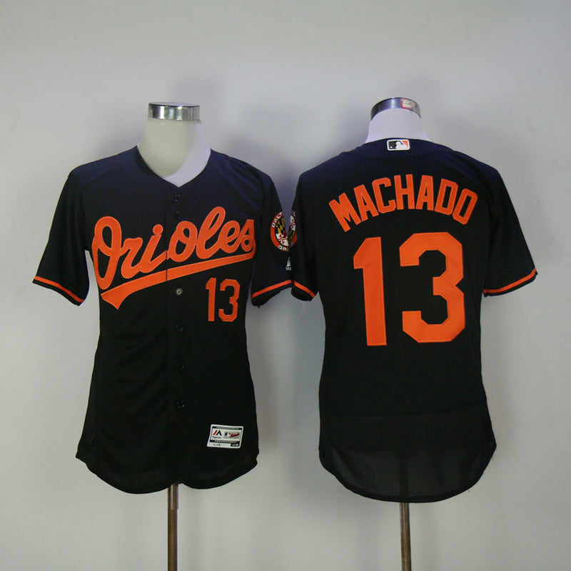 Baltimore Orioles #13 Manny Machado Style 4 Baseball Jersey baseball jersey product view 1
