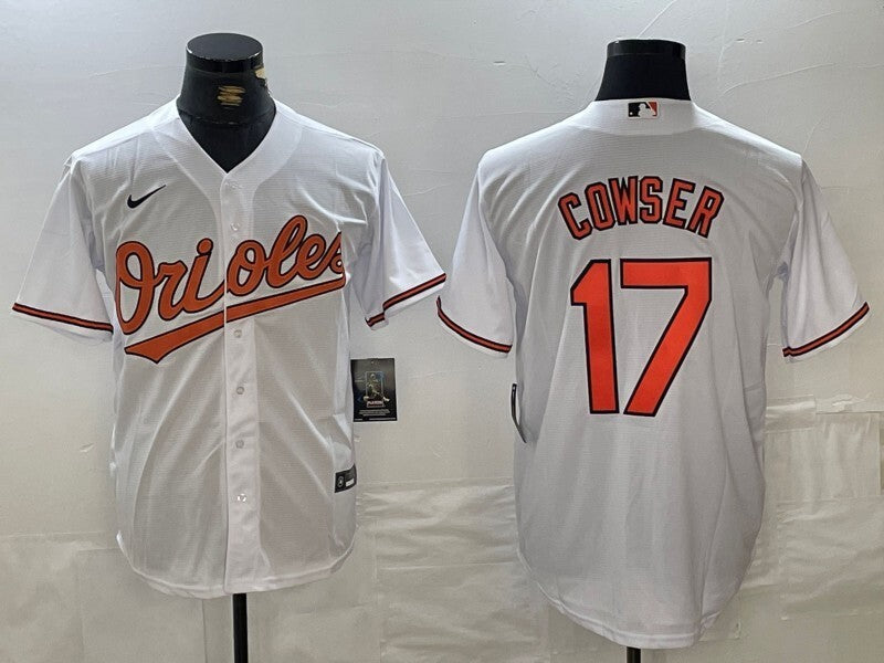Baltimore Orioles #17 Colton Cowser Fan Edition Baseball Jersey baseball jersey product view 1