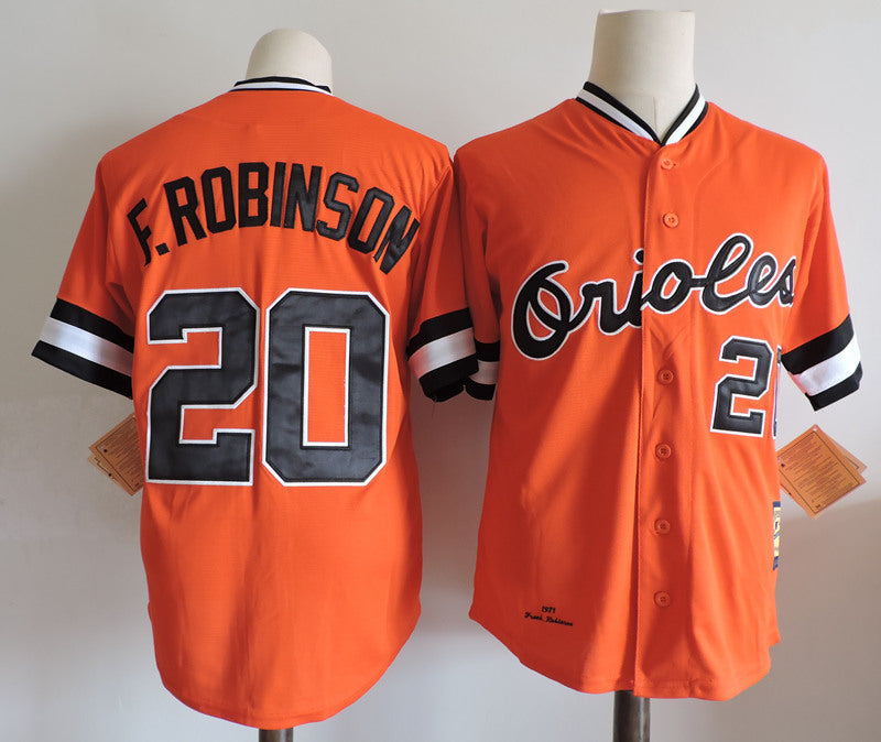 Baltimore Orioles #20 Retro Style 1 Baseball Jersey baseball jersey product view 1