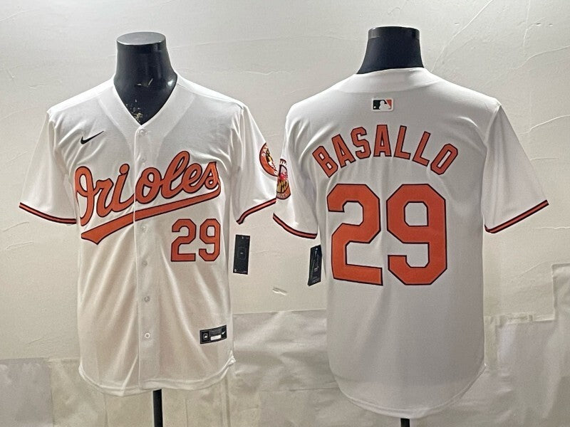 Baltimore Orioles #29 Samuel Basallo Orioles Adult Style 1 Baseball Jersey baseball jersey product view 1
