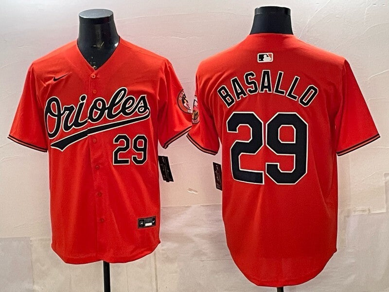 Baltimore Orioles #29 Samuel Basallo Orioles Adult Style 2 Baseball Jersey baseball jersey product view 1